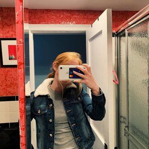 Sherpa Lined Denim Jacket